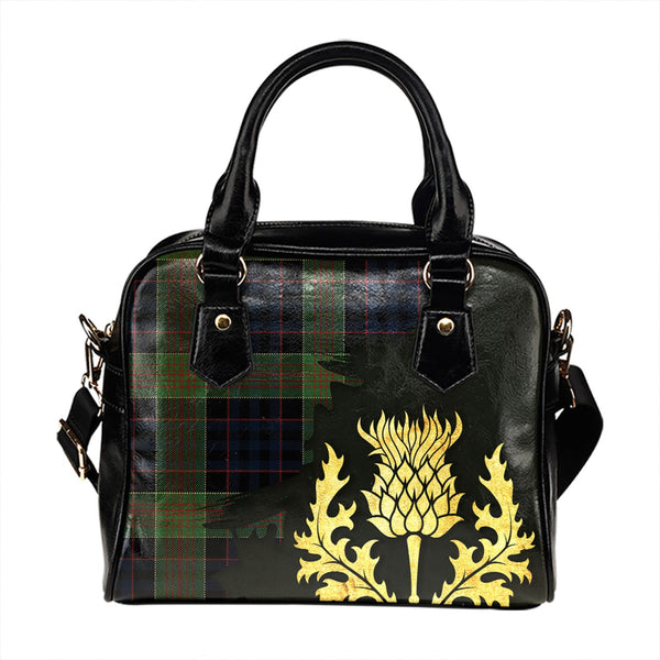 Newman Modern Tartan Shoulder Handbag Thistle Oldest Style