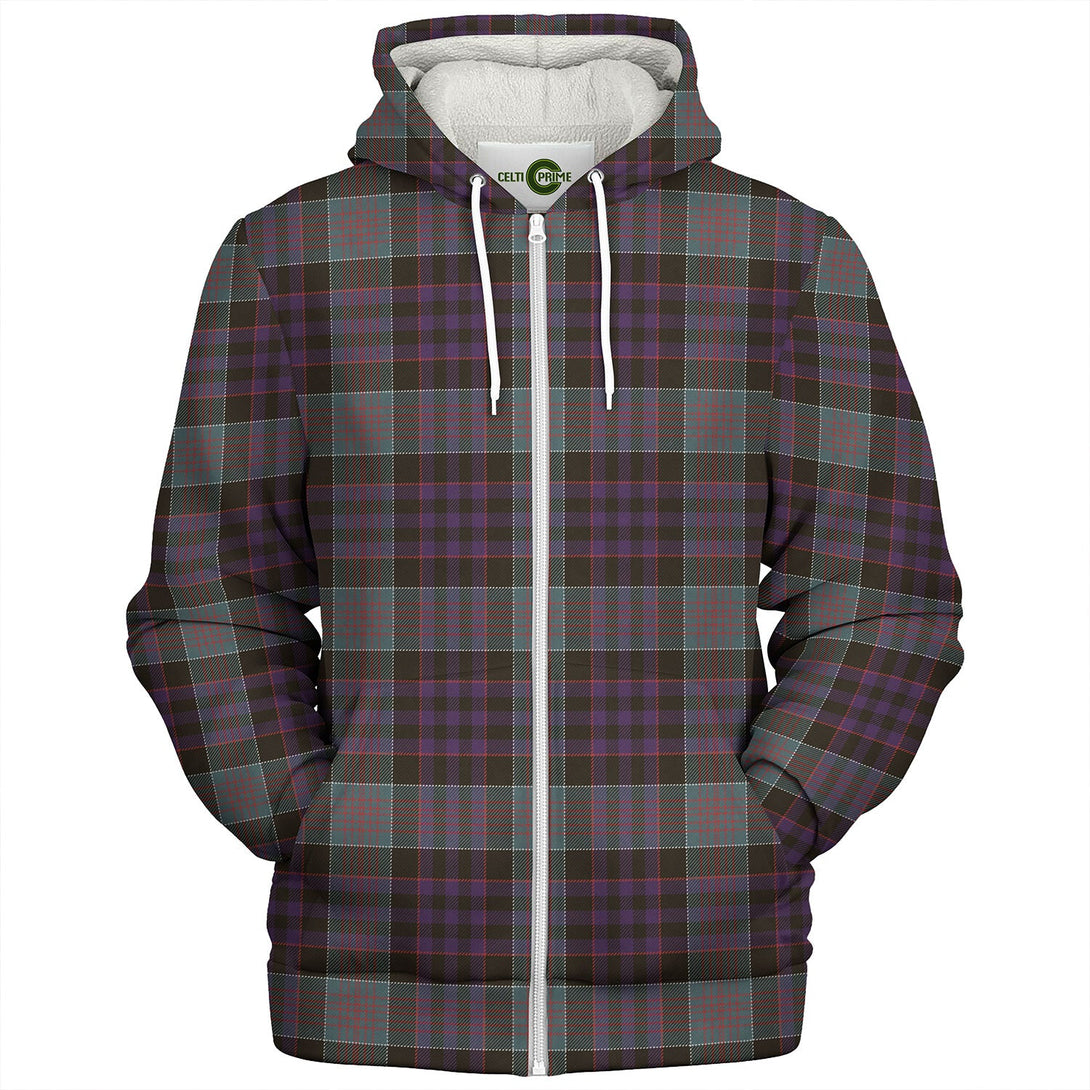 Newman Weathered Tartan Sherpa Hoodie