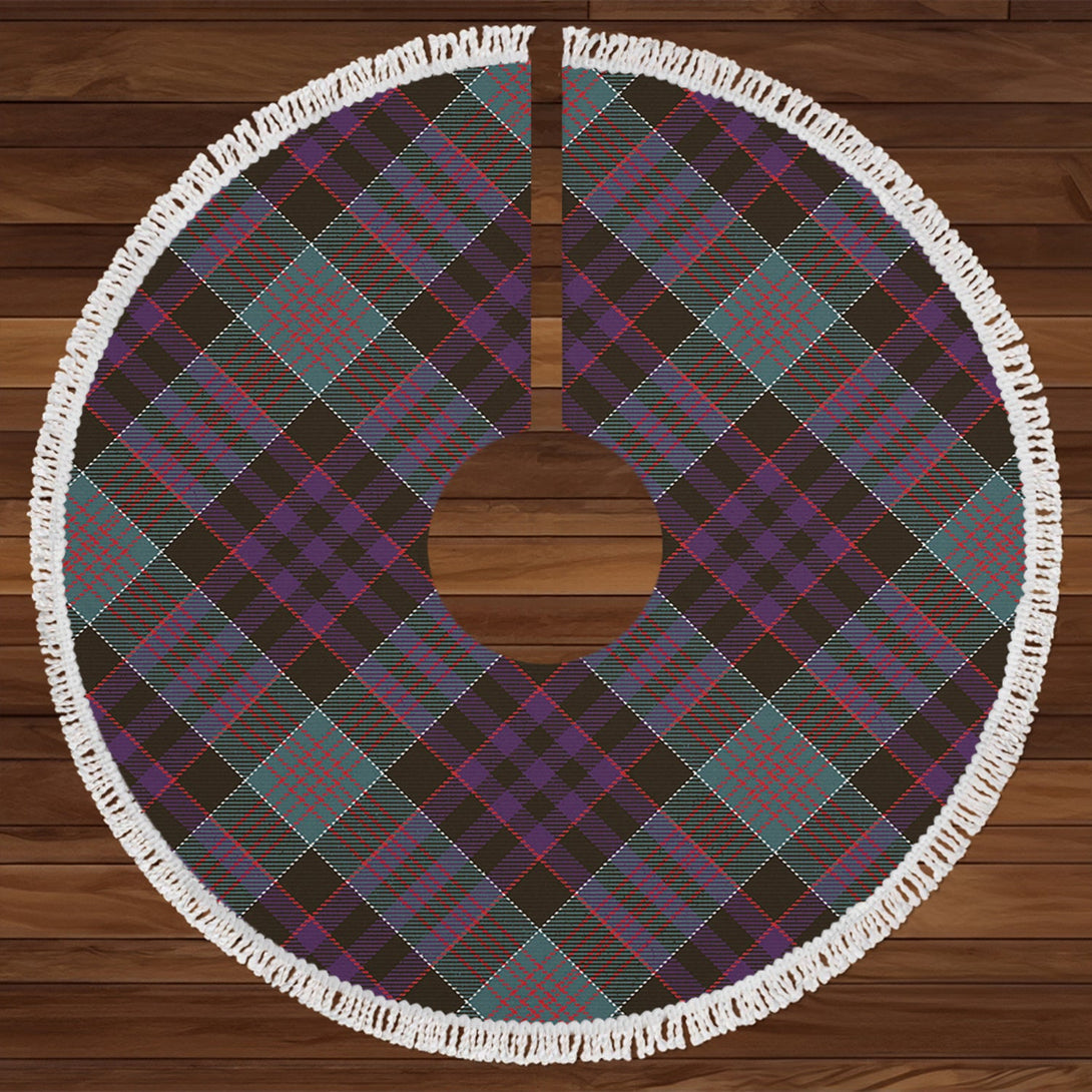 Newman Weathered Tartan Christmas Tree Skirt