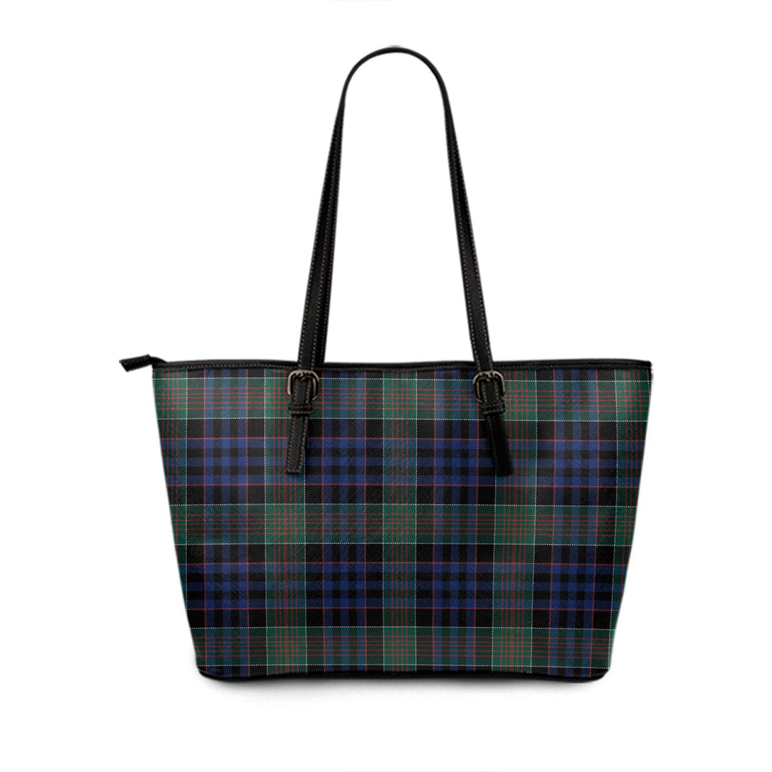 Newman 2 Modern Tartan Leather Tote Bag