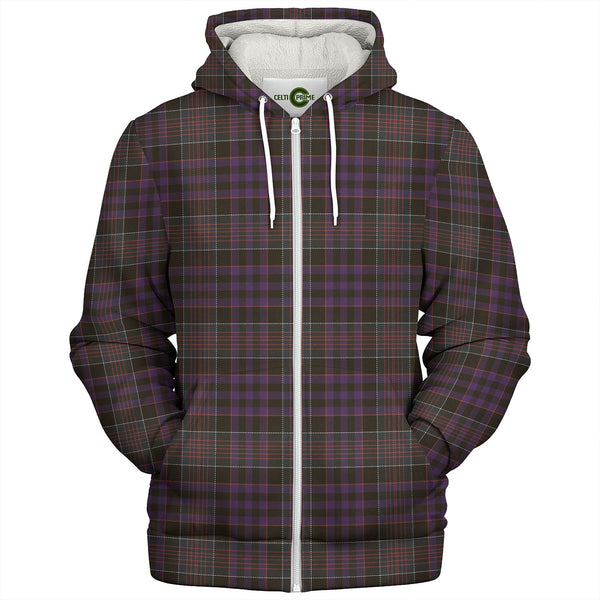 Newman 2 Weathered Tartan Sherpa Hoodie