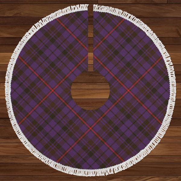 Nichol Weathered Tartan Christmas Tree Skirt