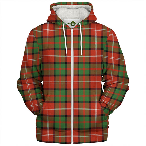 Nisbet (Nisbit) Ancient Tartan Sherpa Hoodie