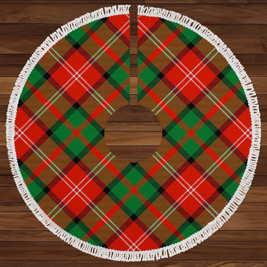 Nisbet (Nisbit) Ancient Clan Badge Tartan Christmas Tree Skirt