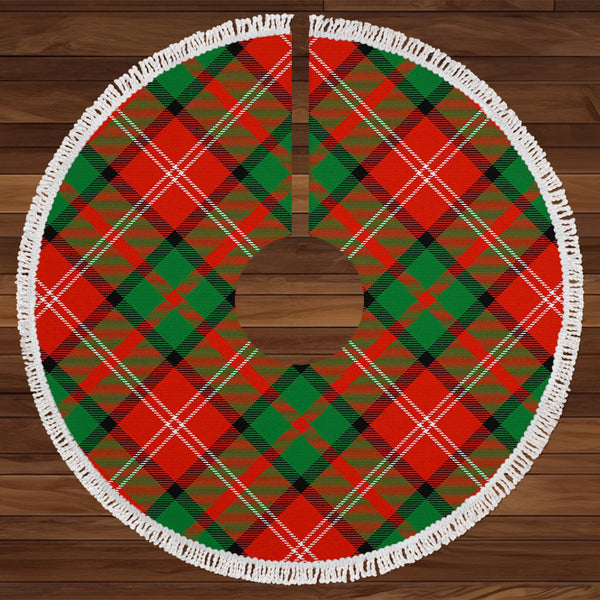 Nisbet (Nisbit) Ancient Tartan Christmas Tree Skirt