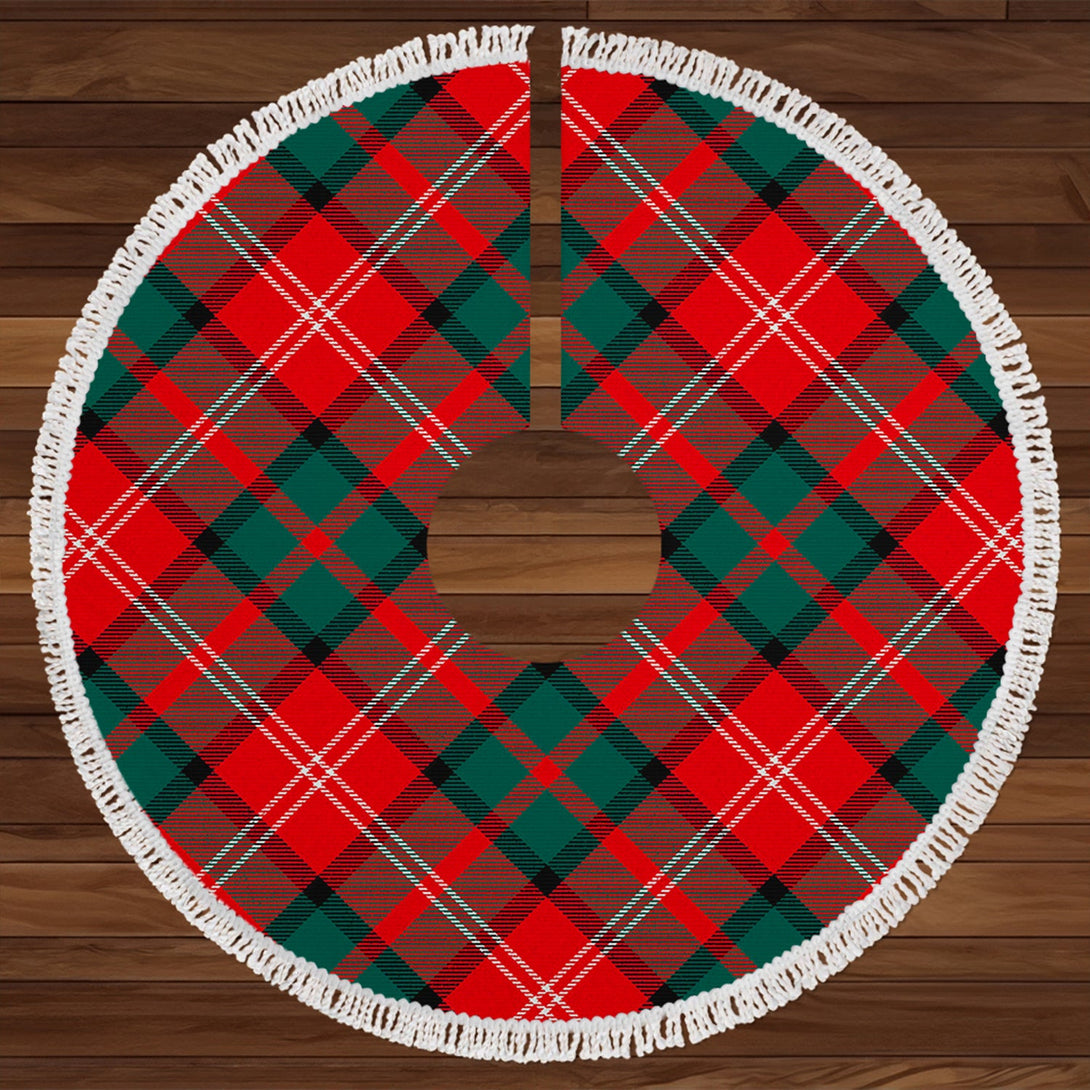 Nisbet (Nisbit) Modern Tartan Christmas Tree Skirt