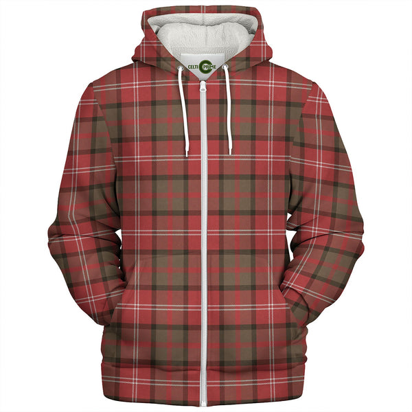 Nisbet (Nisbit) Weathered Tartan Sherpa Hoodie