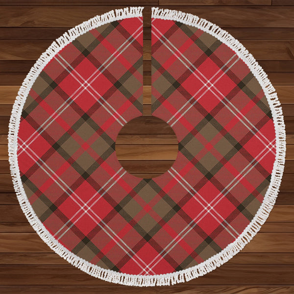 Nisbet (Nisbit) Weathered Tartan Christmas Tree Skirt