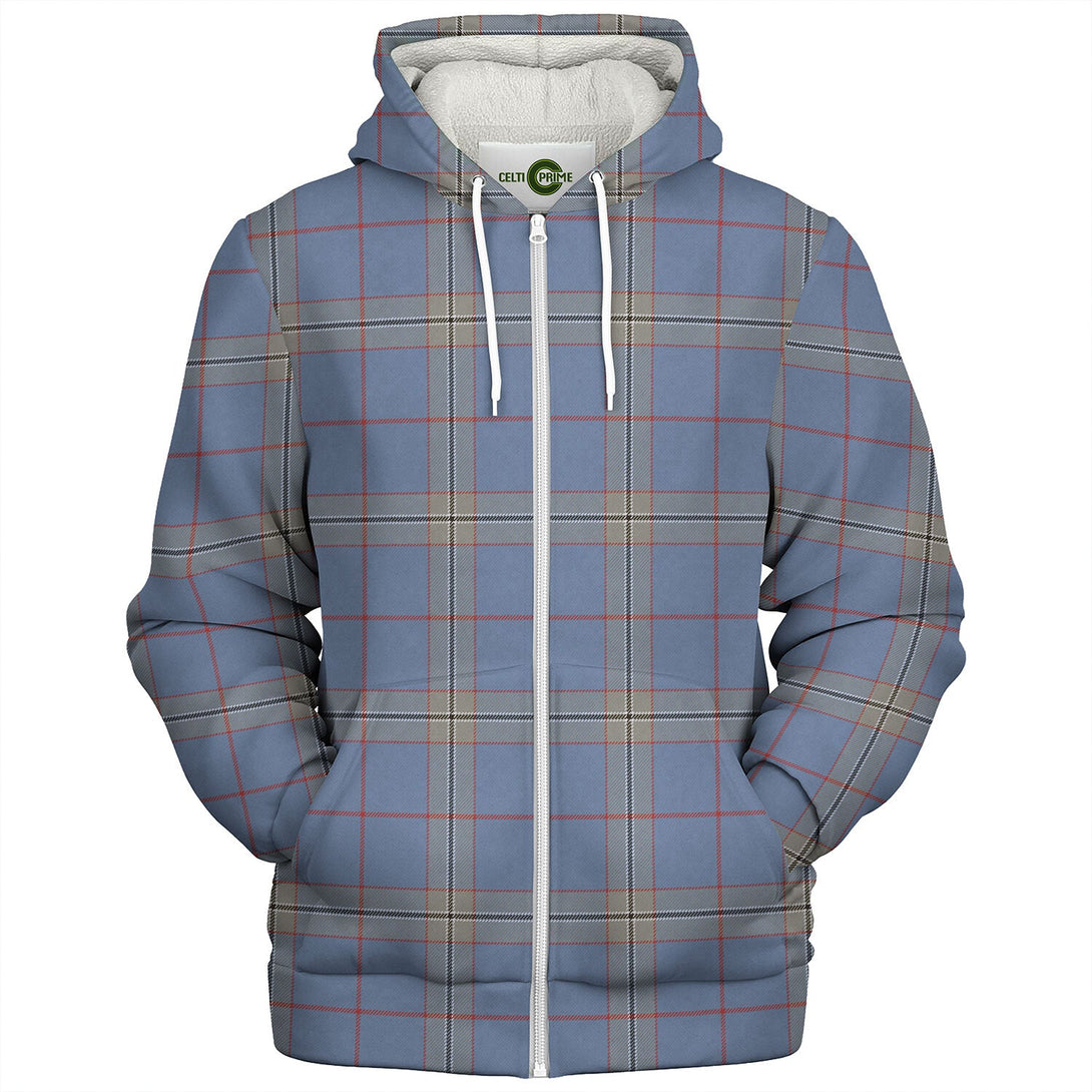 Norris Hunting (Norreys Hunting) Weathered Tartan Sherpa Hoodie