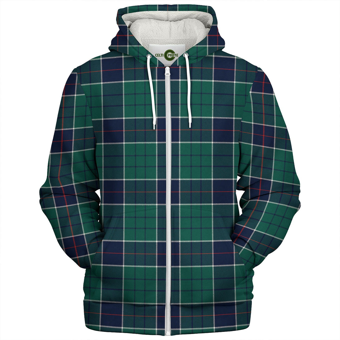 Norris Jack (Norreys Jack) Modern Tartan Sherpa Hoodie