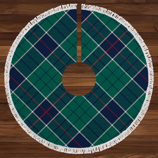 Norris Jack (Norreys Jack) Modern Tartan Christmas Tree Skirt