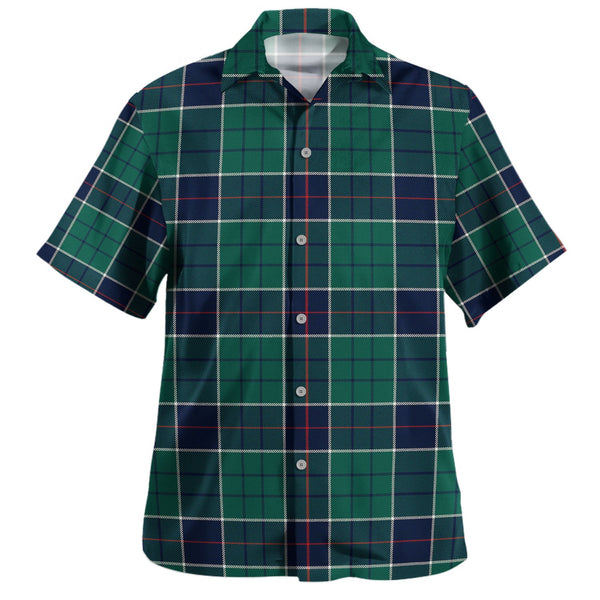 Norris Jack (Norreys Jack) Modern Tartan Hawaiian Shirt