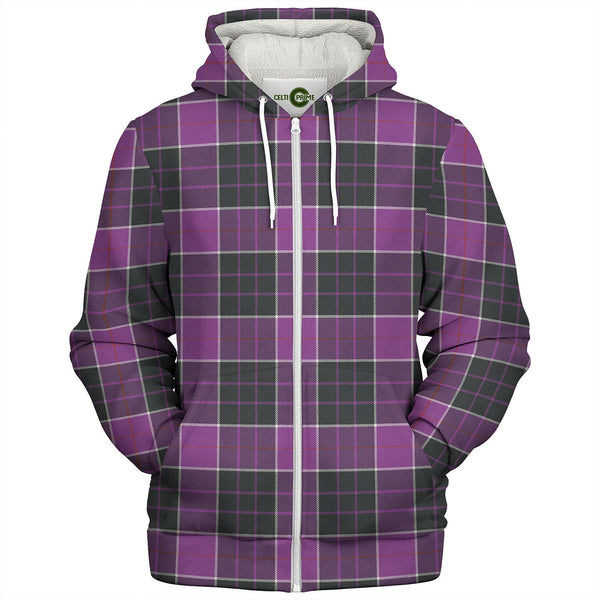 Norris Jack (Norreys Jack) Weathered Tartan Sherpa Hoodie