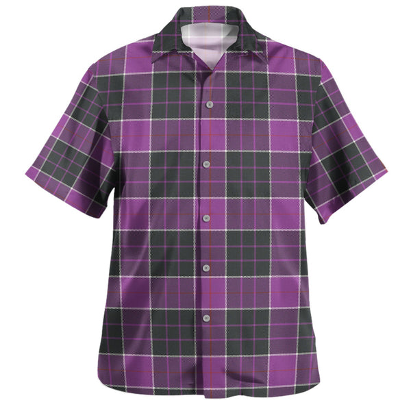 Norris Jack (Norreys Jack) Weathered Tartan Hawaiian Shirt