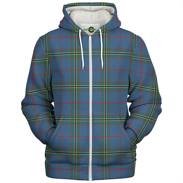 Norris (Norreys) Modern Tartan Sherpa Hoodie