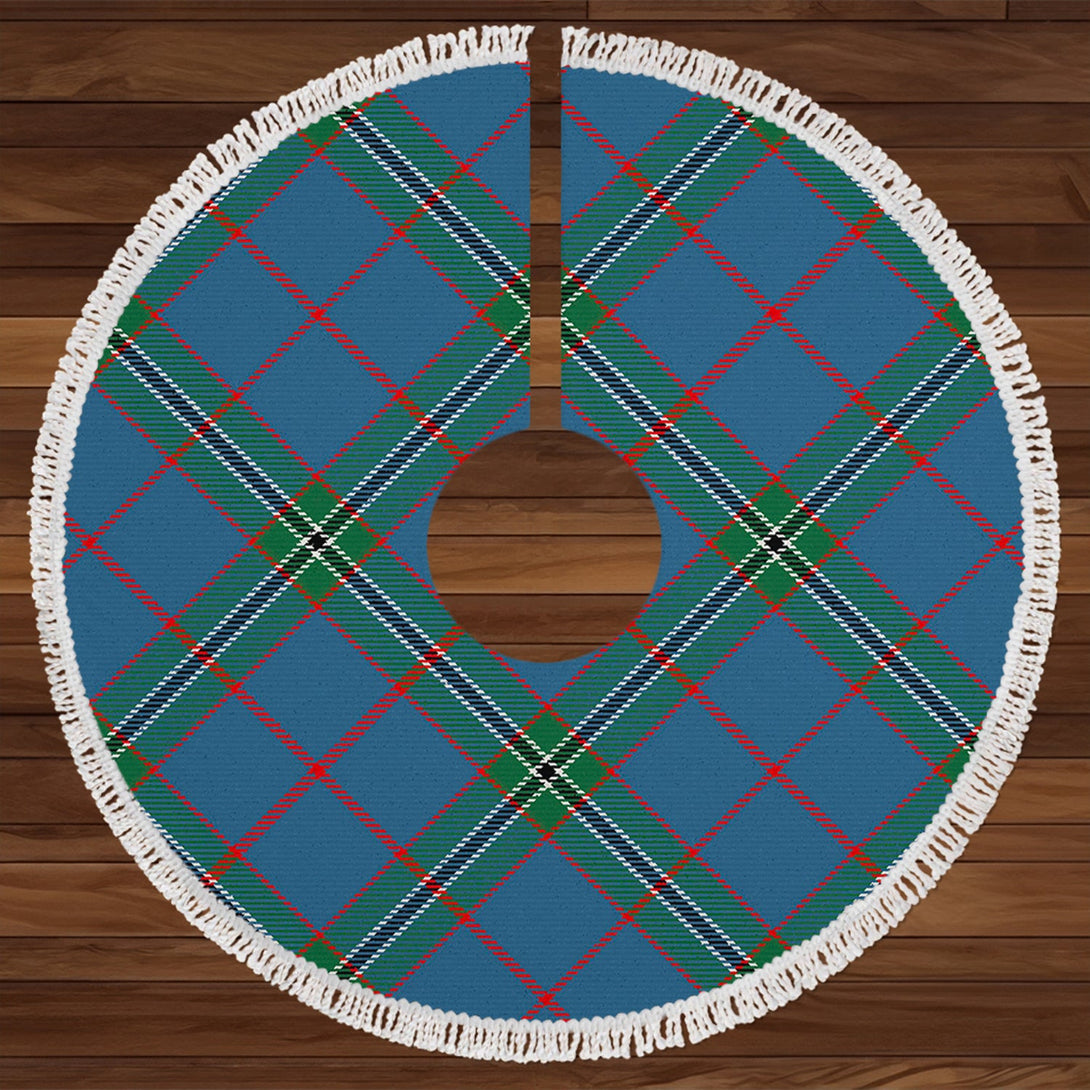 Norris (Norreys) Modern Tartan Christmas Tree Skirt