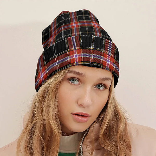 Norwegian Night Ancient Tartan Knitted Beanie