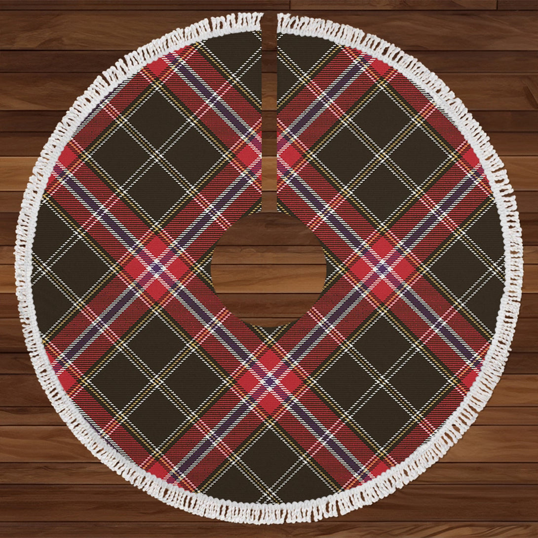 Norwegian Night Weathered Tartan Christmas Tree Skirt