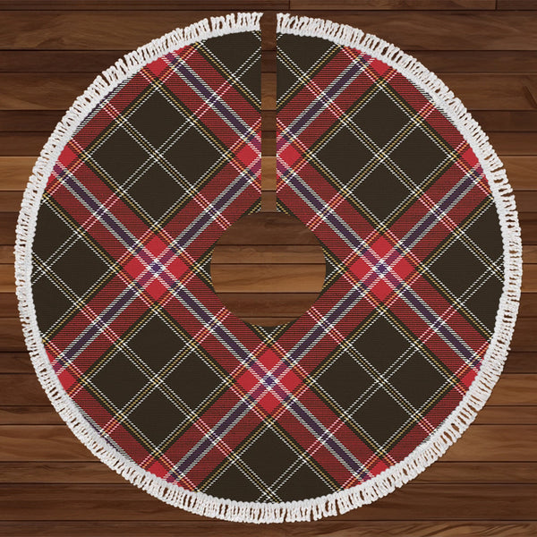 Norwegian Night Weathered Tartan Christmas Tree Skirt