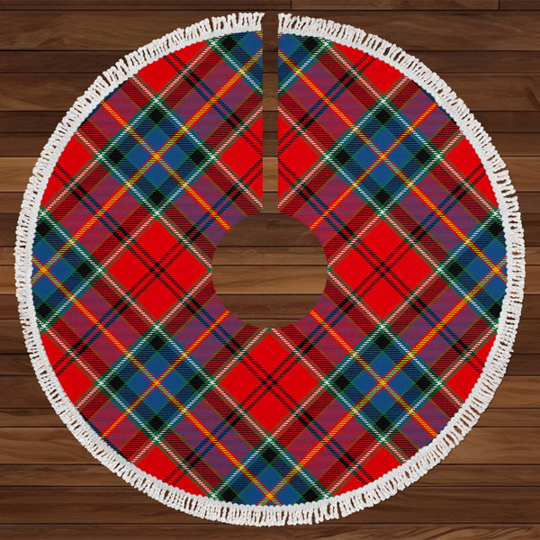 Norwell Modern Tartan Christmas Tree Skirt