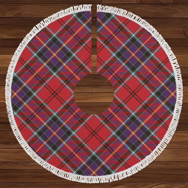 Norwell Weathered Tartan Christmas Tree Skirt