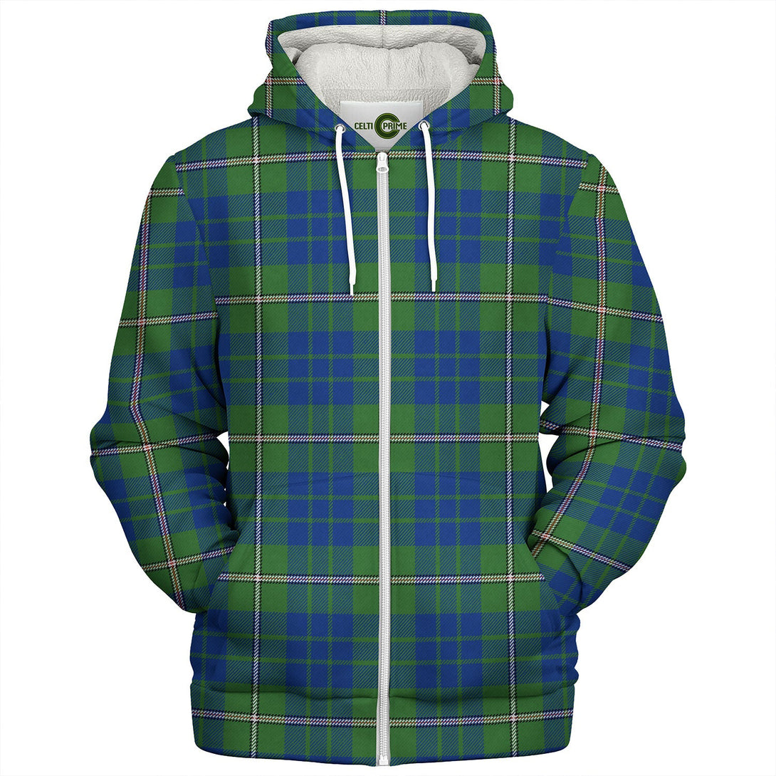 Nowell Modern Tartan Sherpa Hoodie