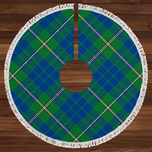 Nowell Modern Tartan Christmas Tree Skirt