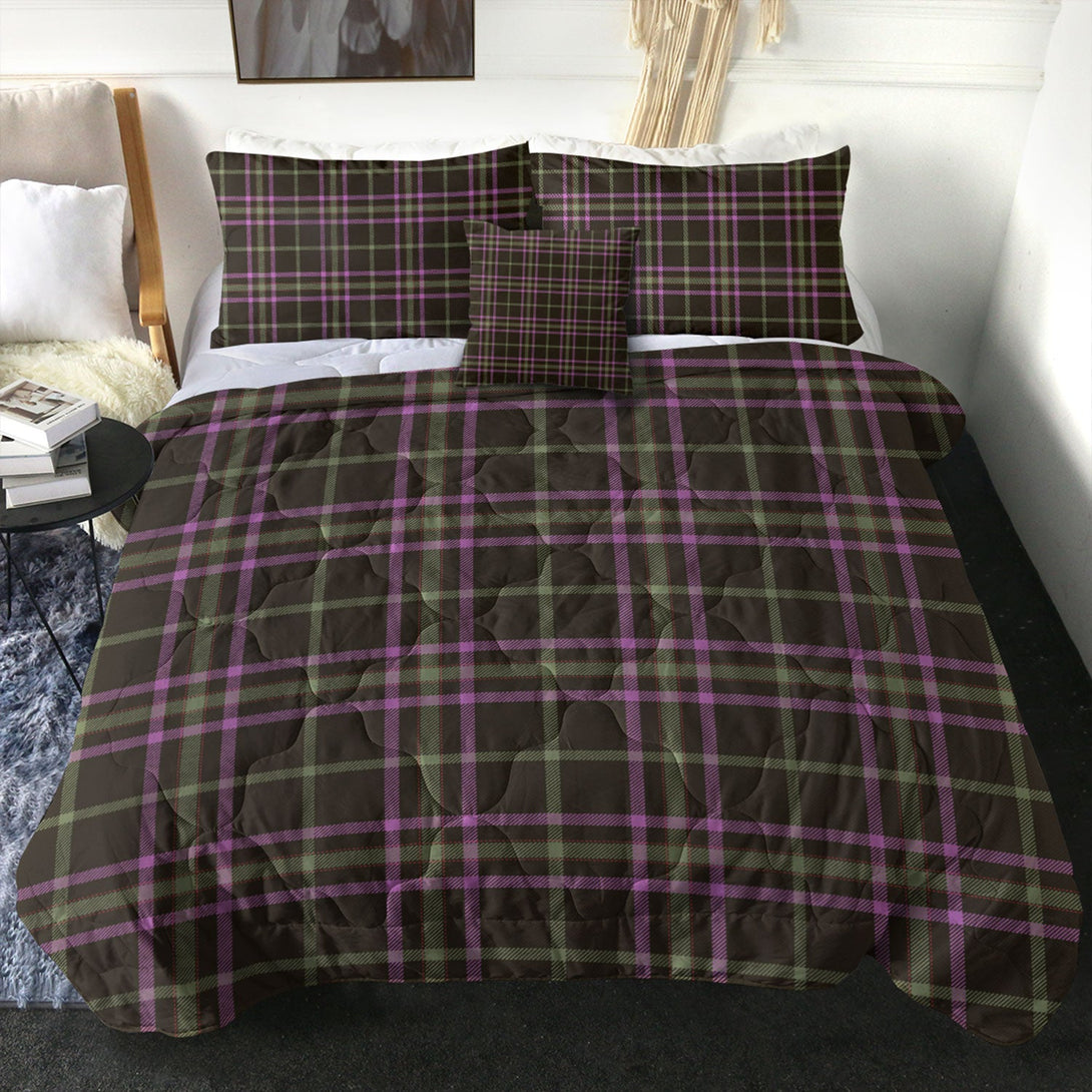 O-Boyle Weathered Tartan Comforter