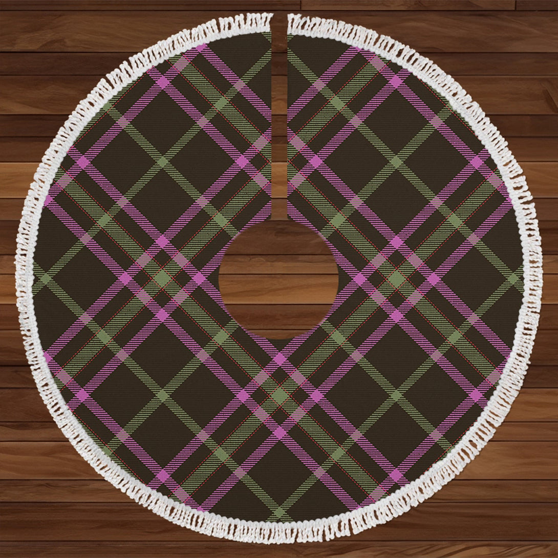 O-Boyle Weathered Tartan Christmas Tree Skirt