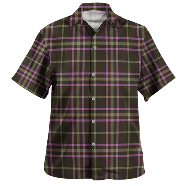 O-Boyle Weathered Tartan Hawaiian Shirt