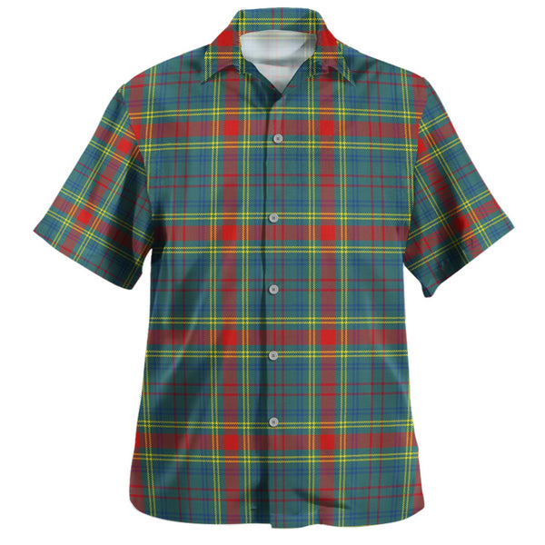 O-Brien (Bryne) Modern Tartan Hawaiian Shirt