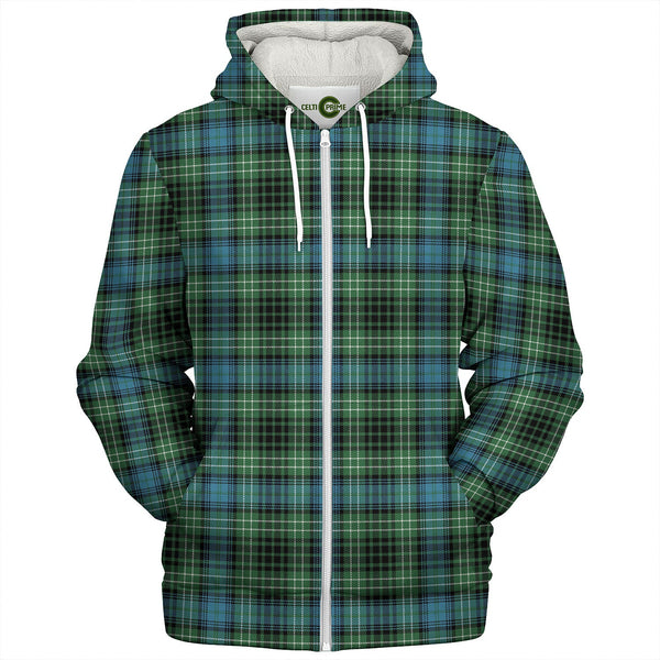 O-Donohue Modern Tartan Sherpa Hoodie