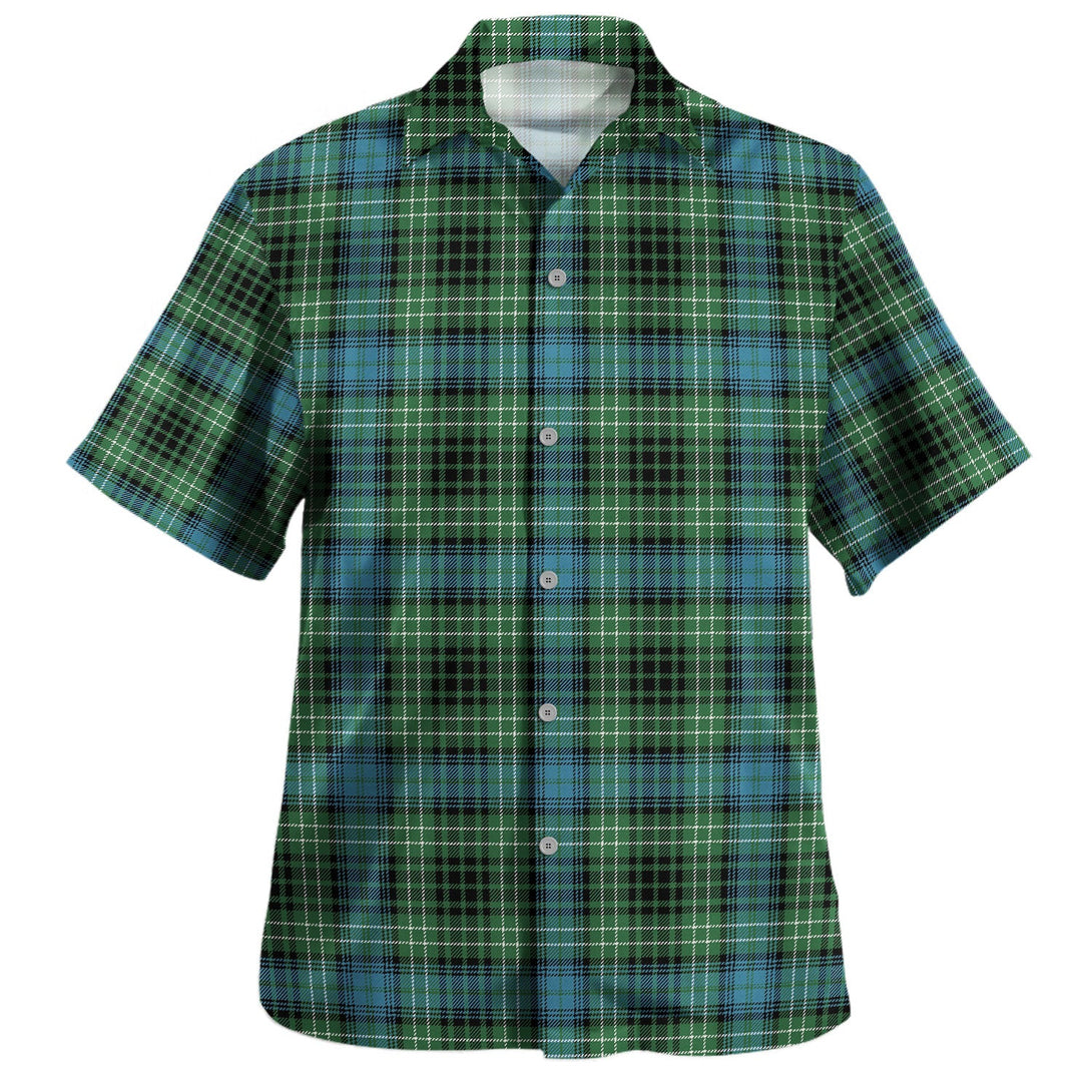 O-Donohue Modern Tartan Hawaiian Shirt