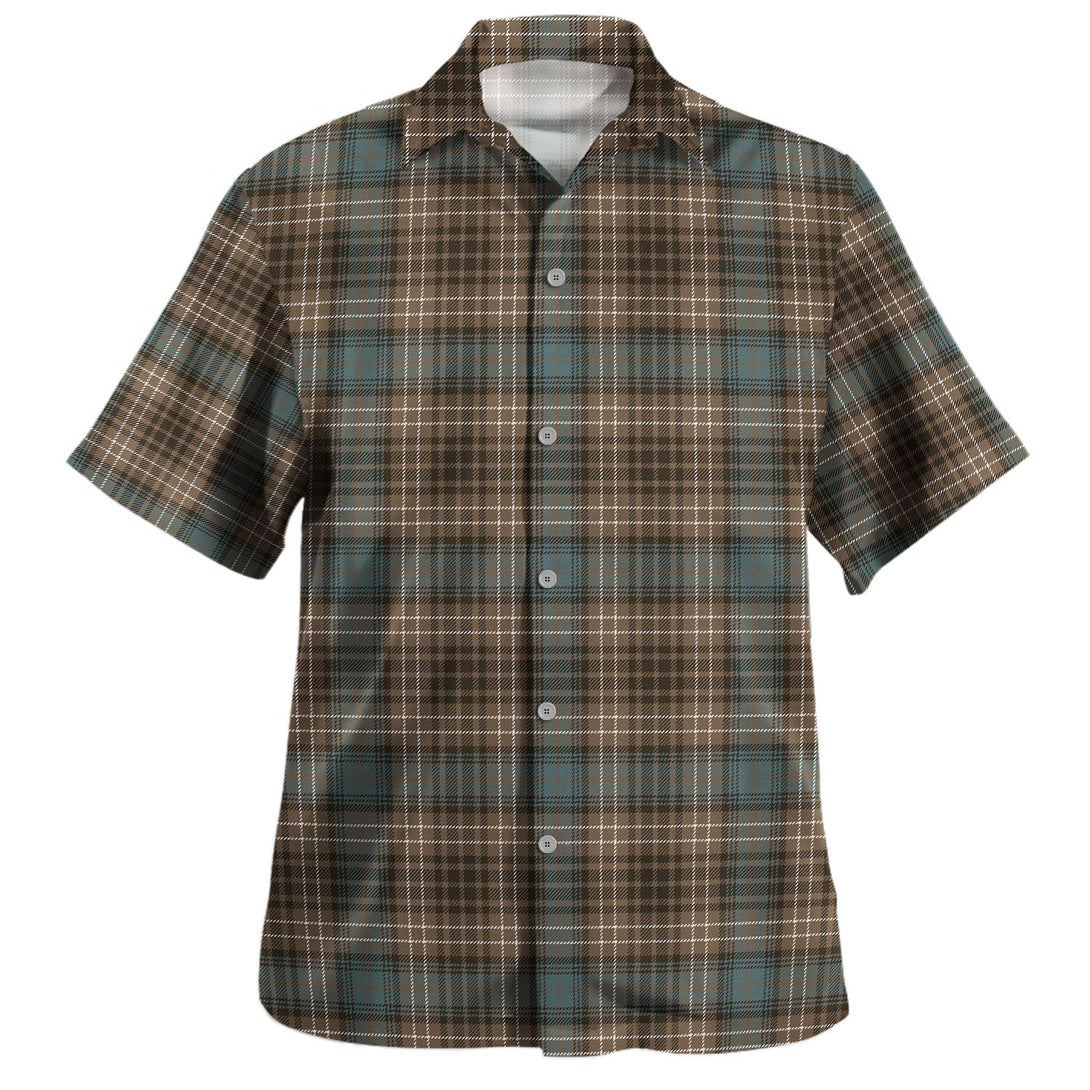 O-Donohue Weathered Tartan Hawaiian Shirt