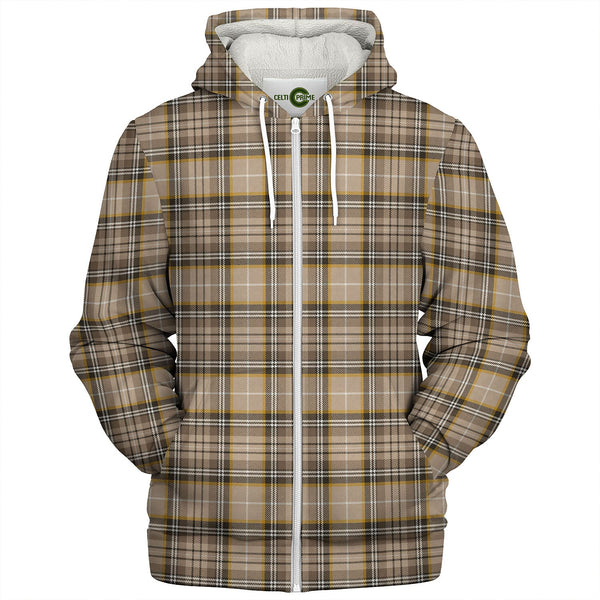 O-Farrell Weathered Tartan Sherpa Hoodie