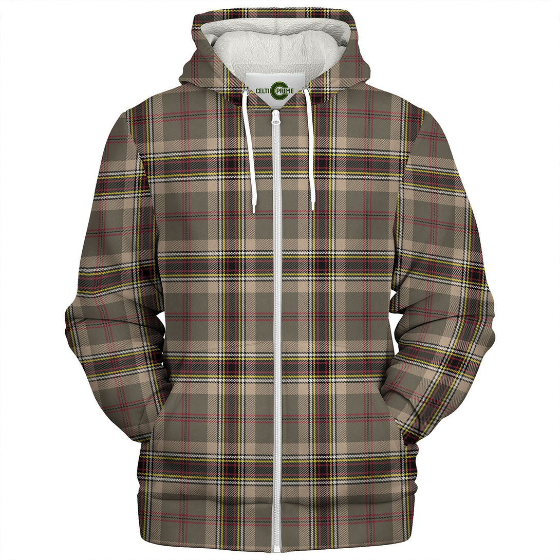 O-Keefe Modern Tartan Sherpa Hoodie