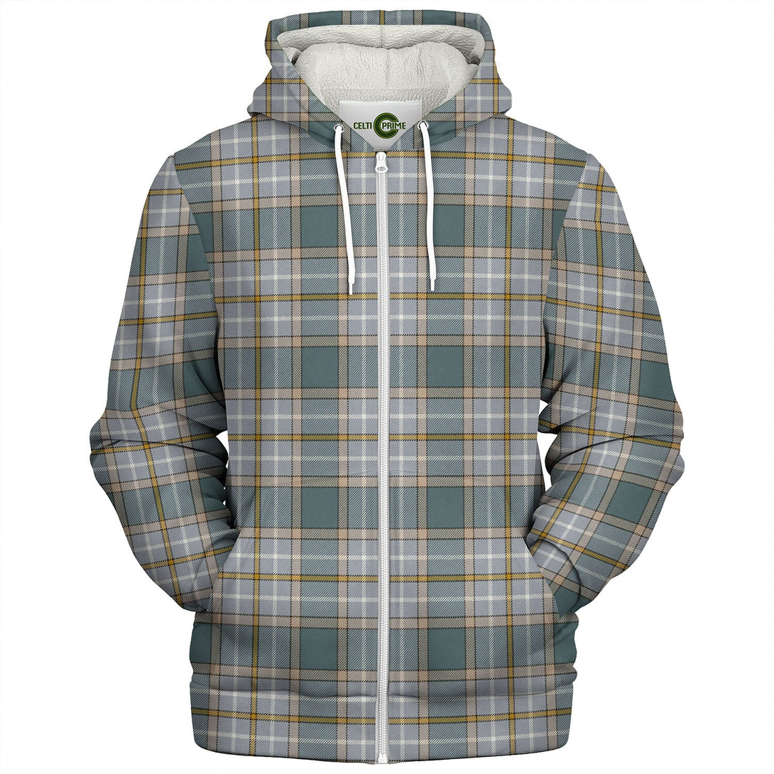 O-Rourke Weathered Tartan Sherpa Hoodie