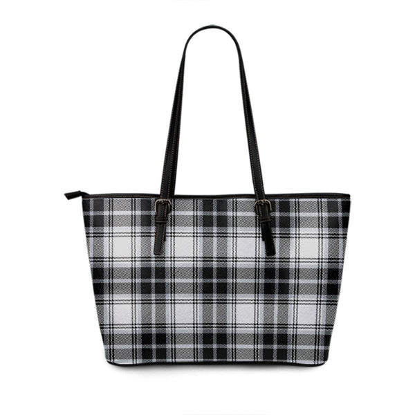 O-Sullivan Beare Ancient Tartan Leather Tote Bag