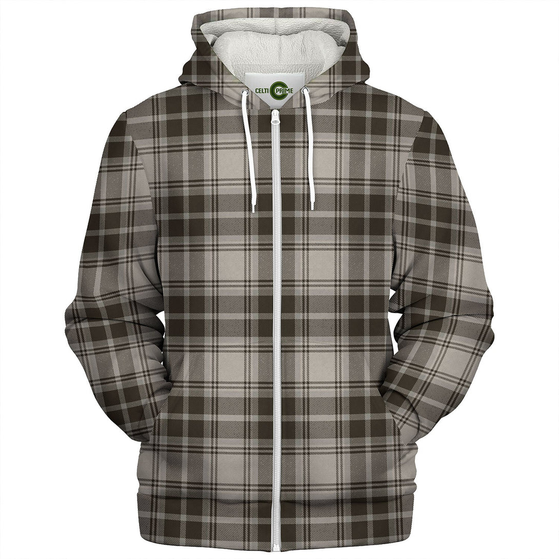 O-Sullivan Beare Weathered Tartan Sherpa Hoodie