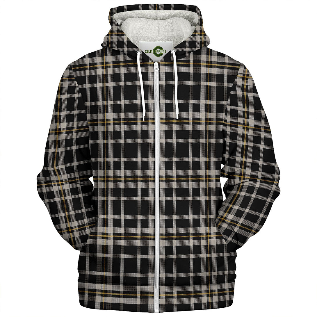 Ochterlony (Auchterlony) Ancient Clan Badge Tartan Sherpa Hoodie