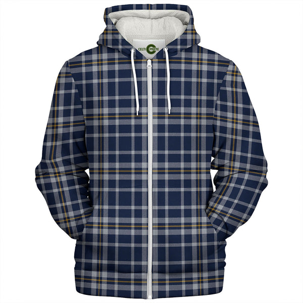 Ochterlony (Auchterlony) Modern Tartan Sherpa Hoodie