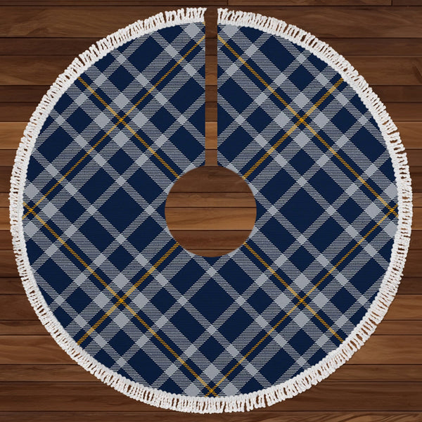 Ochterlony (Auchterlony) Modern Clan Badge Tartan Christmas Tree Skirt