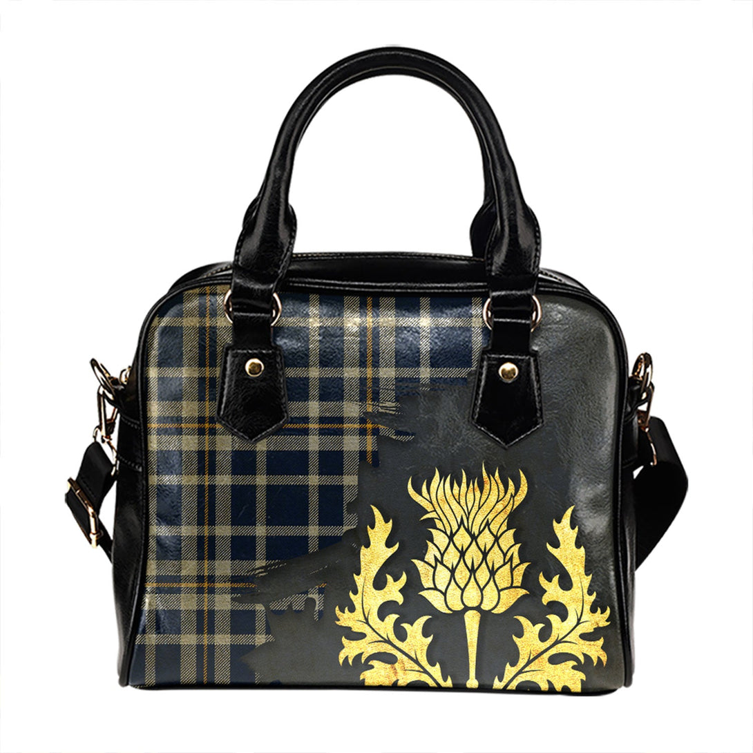 Ochterlony (Auchterlony) Modern Tartan Shoulder Handbag Thistle Oldest Style