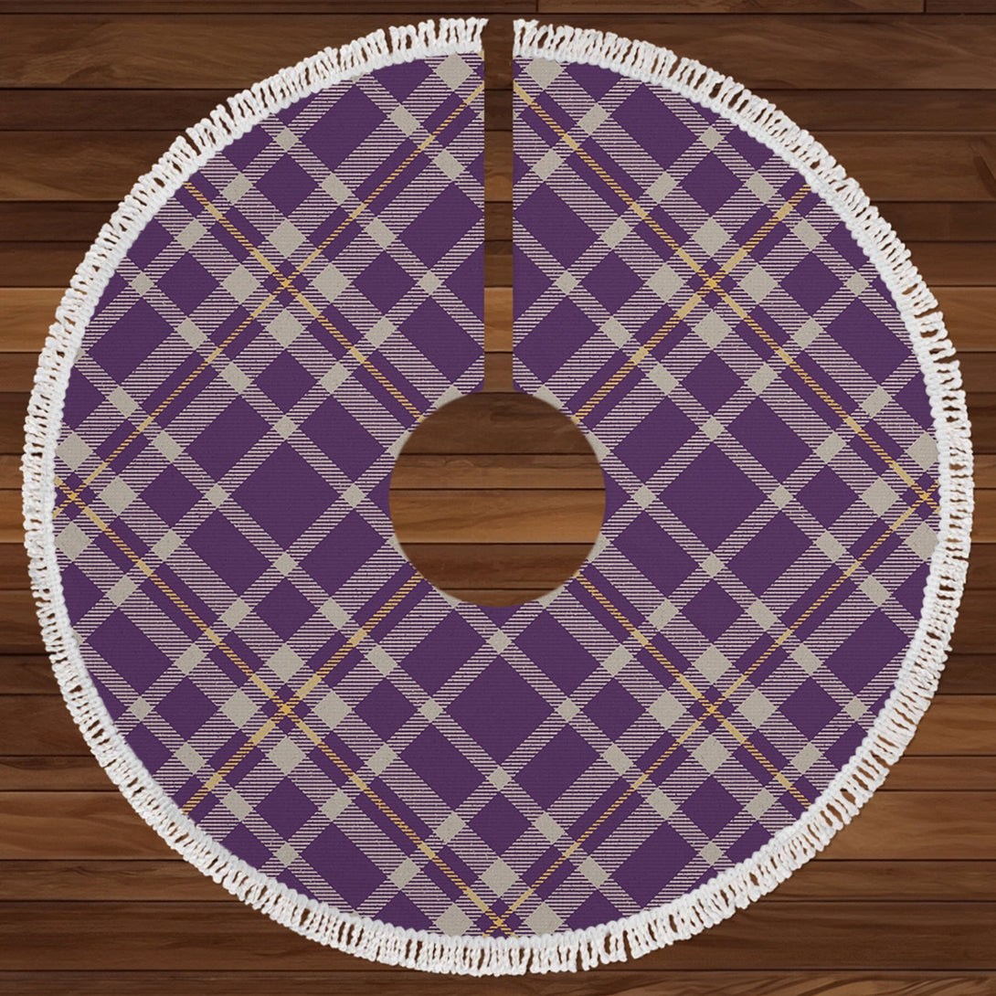 Ochterlony (Auchterlony) Weathered Clan Badge Tartan Christmas Tree Skirt