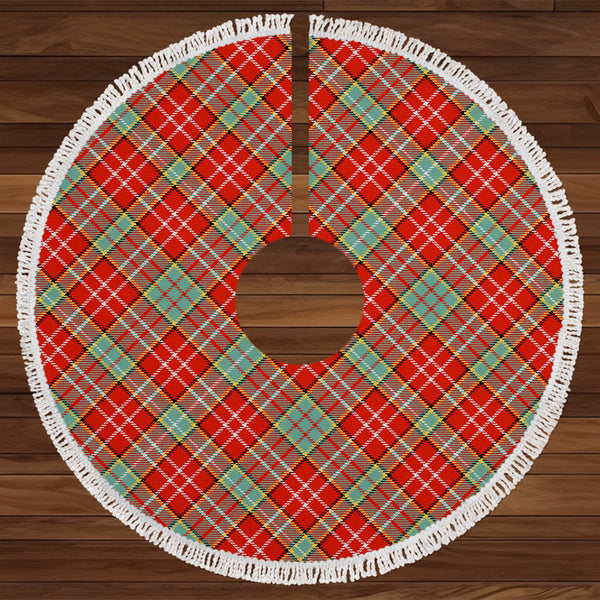 Ogilvie Ancient Tartan Christmas Tree Skirt