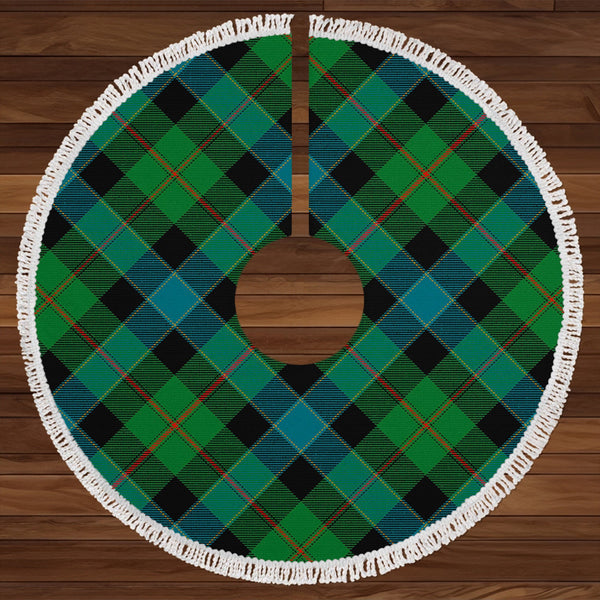 Ogilvie Hunting Ancient Tartan Christmas Tree Skirt