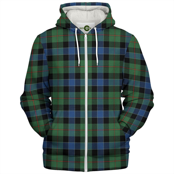 Ogilvie Hunting Modern Tartan Sherpa Hoodie