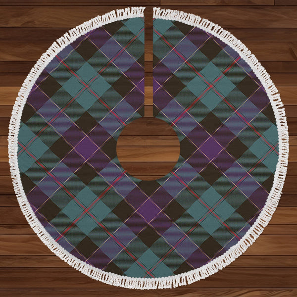 Ogilvie Hunting Weathered Tartan Christmas Tree Skirt