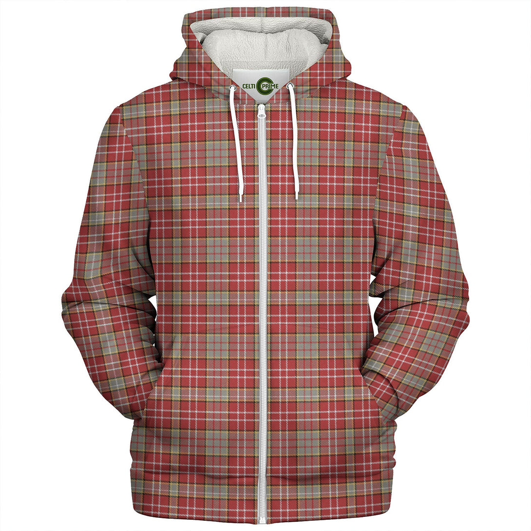 Ogilvie Weathered Tartan Sherpa Hoodie