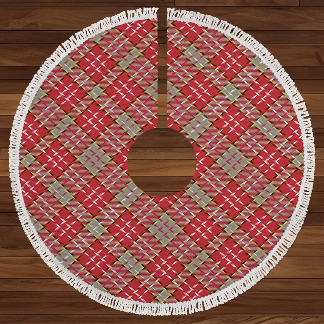 Ogilvie Weathered Tartan Christmas Tree Skirt